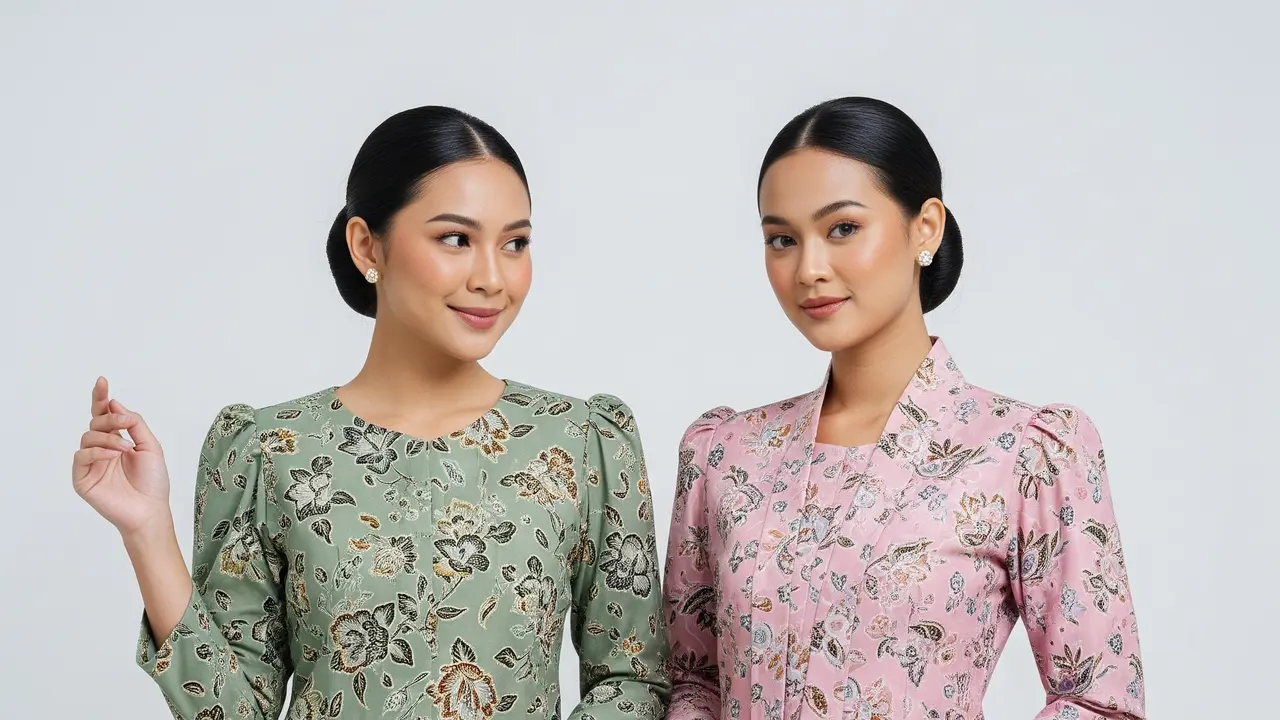 8 Baju Batik Lengan Puff untuk Acara Formal: Style Elegan dan Profesional