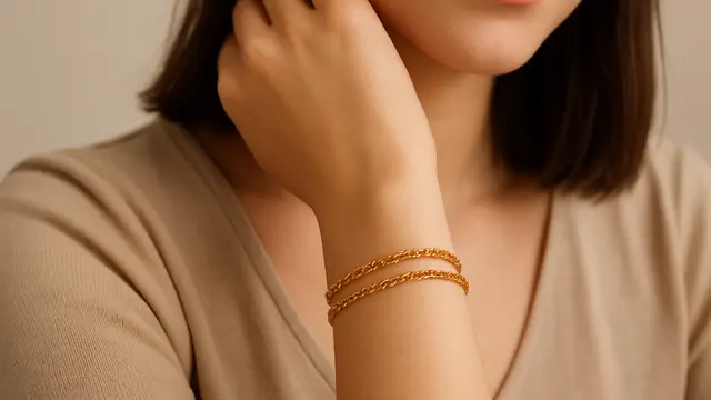 7 Model Gelang Emas Rantai yang Tidak Mudah Putus di 2025, Tetap Stylish Setiap Saat