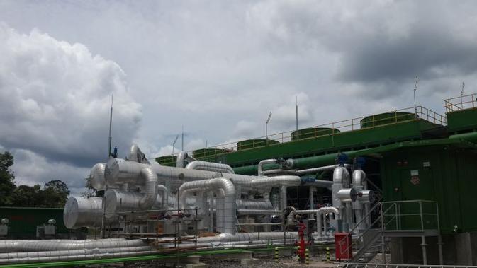 Wilayah Sumatera Utara mendapat tambahan pasokan listrik sebesar 110 Mega Watt (MW) dari Pembangkit Listrik Tenaga Panas Bumi (PLTP) Sarulla Unit I. (Pebrianto/Liputan6.com)
