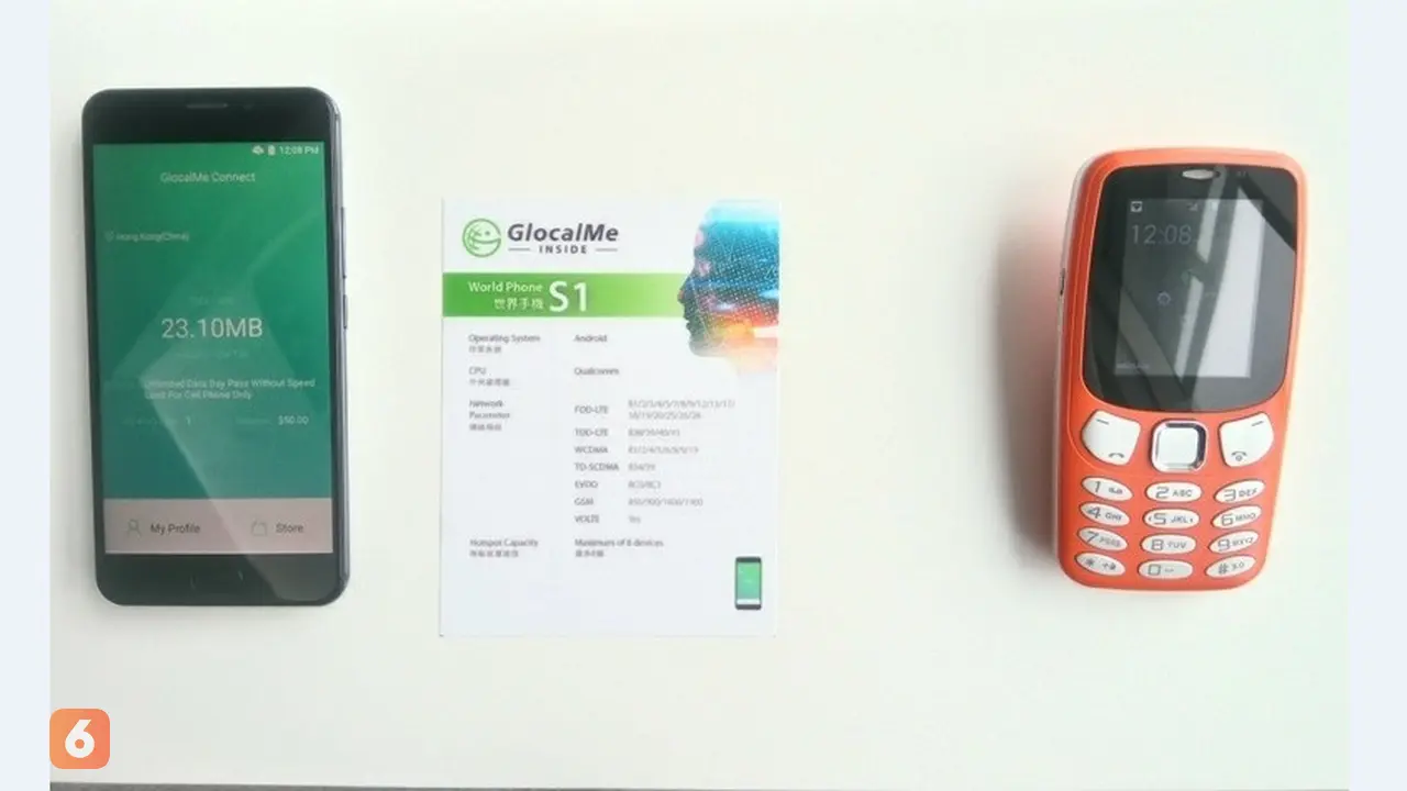 GlocalMe Inside World Phone