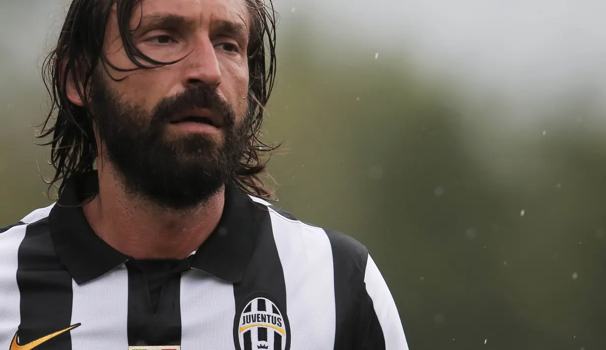 Andrea Pirlo bukanlah sosok yang asing bagi Juventus. Dia pernah memperkuat Bianconeri pada tahun 2011 sampai 2015. (AFP/Marco Bertorello)