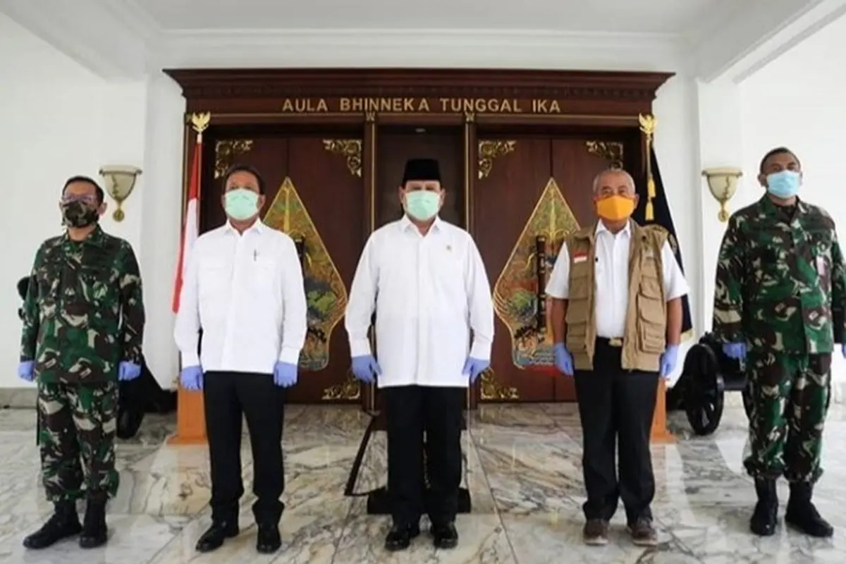 Menteri Pertahanan (Menhan) Prabowo Subianto.