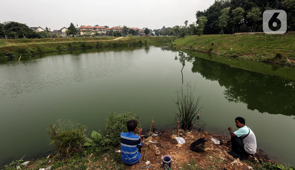 Pembangunan Waduk Lebak Bulus dimulai pada 5 November 2021.  (Liputan6.com/Johan Tallo)