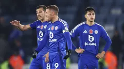 Kekalahan ini membuat Leicester berkutat di papan bawah. Dengan memiliki sembilan poin, The Foxes hanya menduduki peringkat 14. (AFP/Darren Staples)