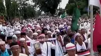 Seribuan umat Islam di Binjai gelar aksi longmarch lebih dari 1 Km