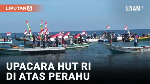 VIDEO: Ratusan Warga Ikuti Upacara di Atas Perahu dan Pesisir Pantai Timor Leste