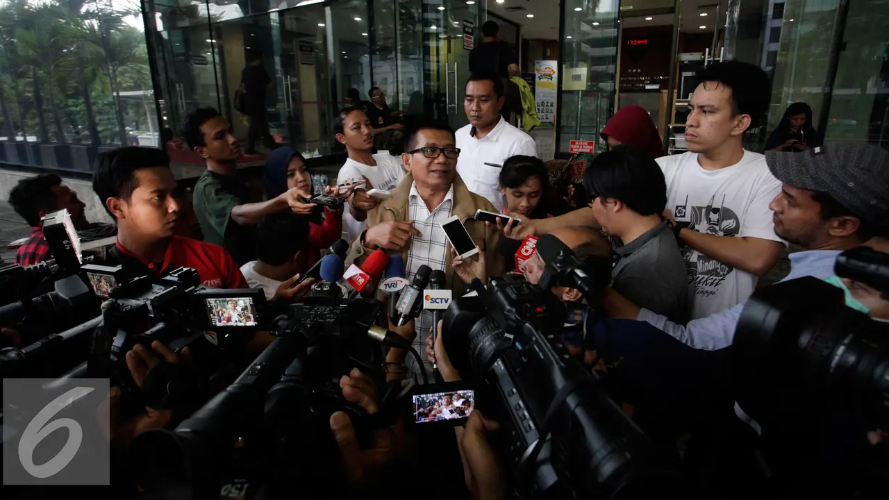 20161019- KPK Kembali Periksa Agun Gunandjar-Jakarta- Helmi Afandi
