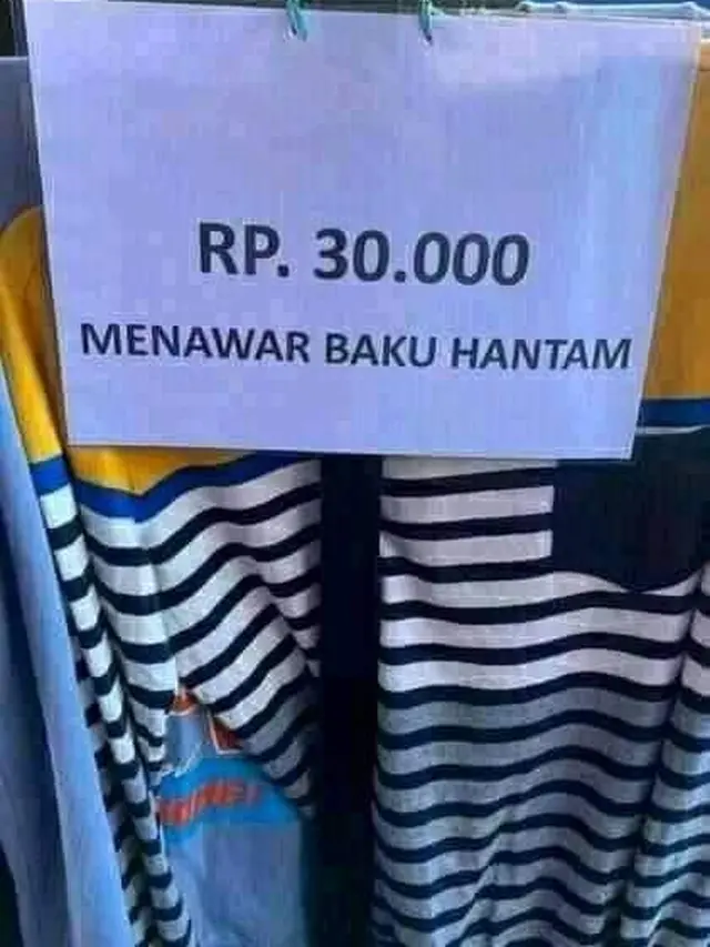 6 Peringatan di Toko Ini Nyeleneh Banget, Bikin Senyum