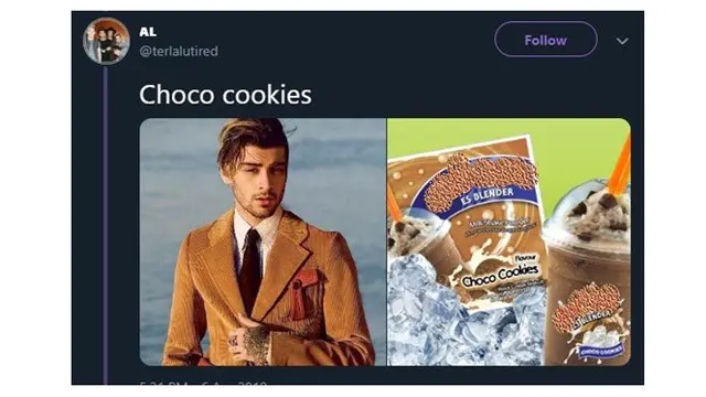 Gaya Fashion Zayn Malik yang Diedit dengan Minuman Ini Hasilnya Mirip Banget