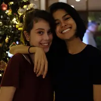 Manuella Villareal dan Eva Celia, dua anak Sophia Latjuba. (Instagram/sophia_latjuba88)