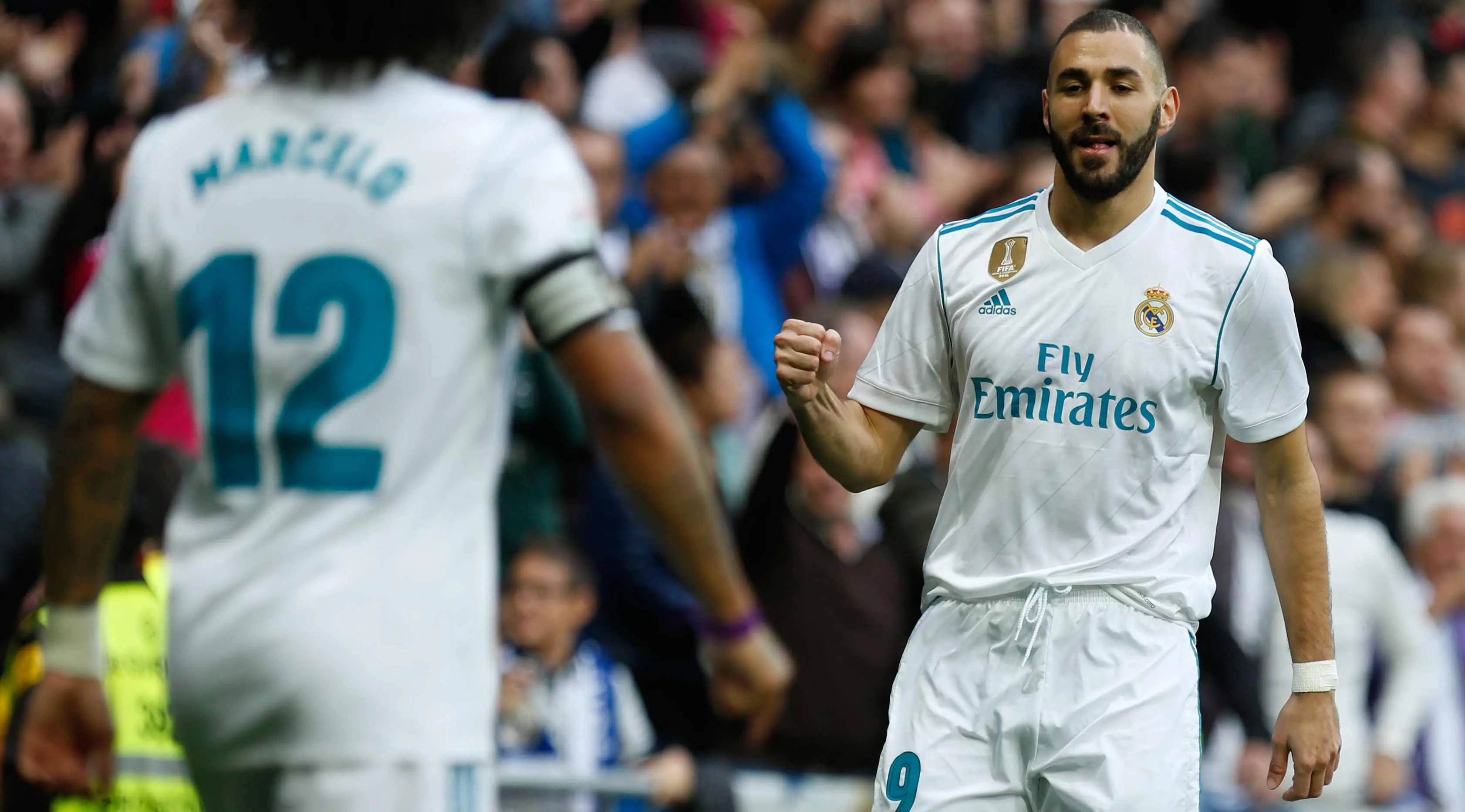 Penyerang Real Madrid, Karim Benzema  (AP Photo / Francisco Seco)