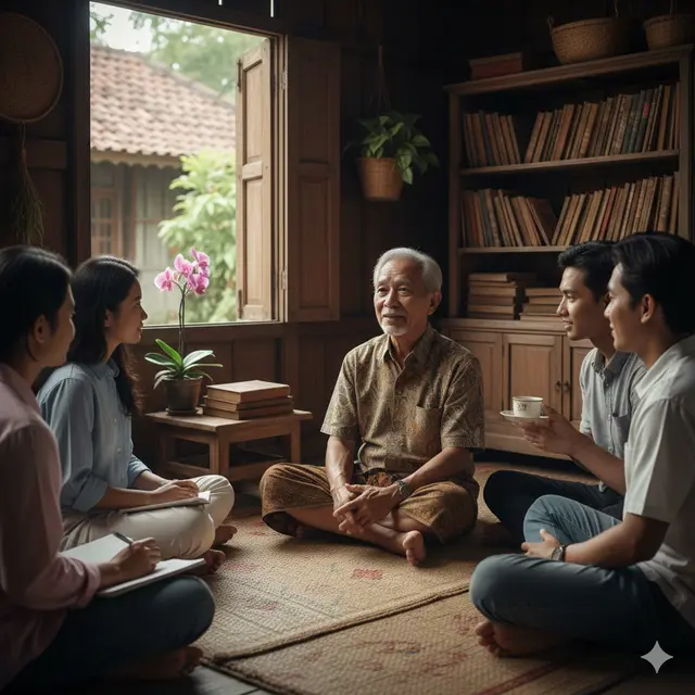Tanda orang bijaksana (Foto: Gemini AI)