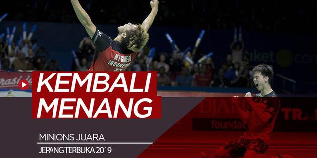 VIDEO: Kembali Kalahkan The Daddies, Kevin / Marcus Juara Jepang Terbuka 2019