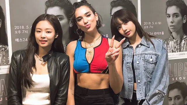 [Bintang] Dua Lipa dan BLACKPINK