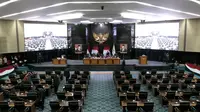 Dewan Perwakilan Rakyat Daerah (DPRD) Jakarta telah mengumumkan penetapan Pramono Anung - Rano Karno sebagai Gubernur dan Wakil Gubernur terpilih tahun 2025-2030.  (Liputan6.com/Winda Nelfira)