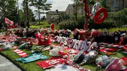 Sebelumnya, Garda Sipil Spanyol mengumumkan pemain depan Liverpool yang juga penyerang Timnas Portugal, Diogo Jota meninggal dunia bersama saudaranya dalam kecelakaan mobil di dekat Zamora. (Paul BARKER/AFP)