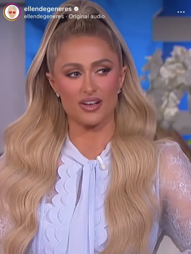 Paris Hilton di Acara Ellen