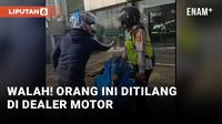 Ditilang di Dealer Motor, Bikers Ini Ngamuk!