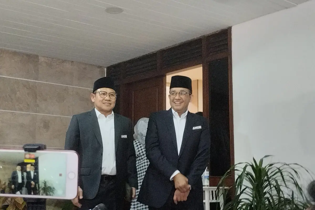 Anies Baswedan dan Muhaimin Iskandar