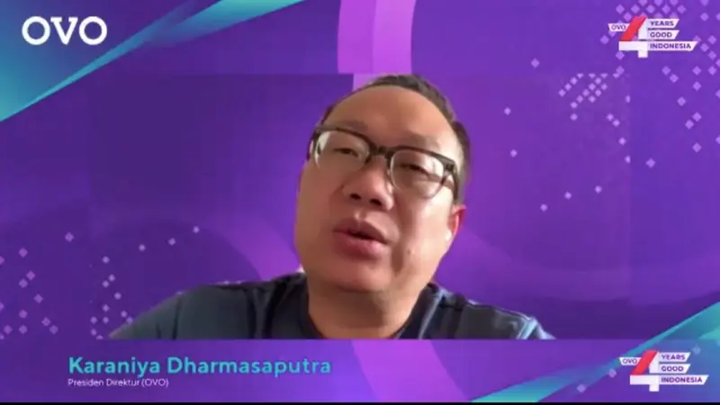 Presiden Direktur OVO Karaniya Dharmasaputra