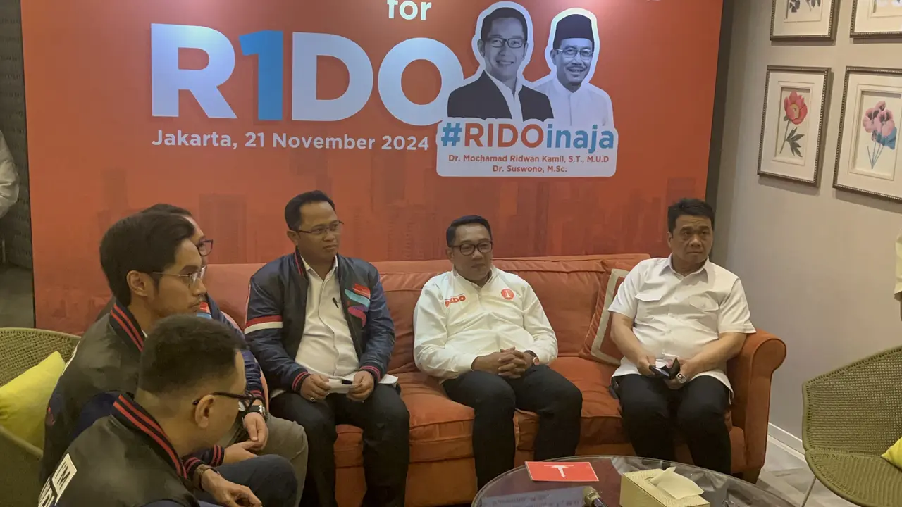 Organisasi binaan Mantan Wakil Gubernur Jakarta Sandiaga Uno, Rumah SandiUno Indonesia (RSI) mendeklarasikan, dukungan bagi Calon Gubernur dan Wakil Gubernur Jakarta Ridwan Kamil-Suswono di Pilkada Jakarta 2024 (Liputan6.com/Winda Nelfira)