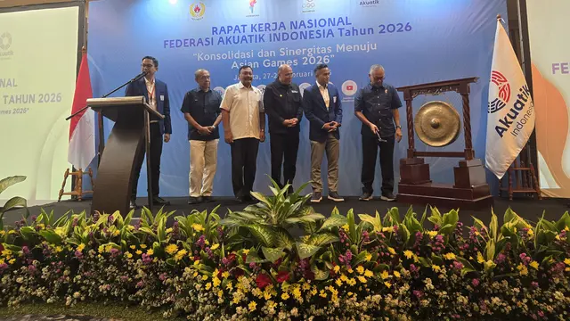 Pembukaan Rakernas PB Akuatik Indonesia 2026