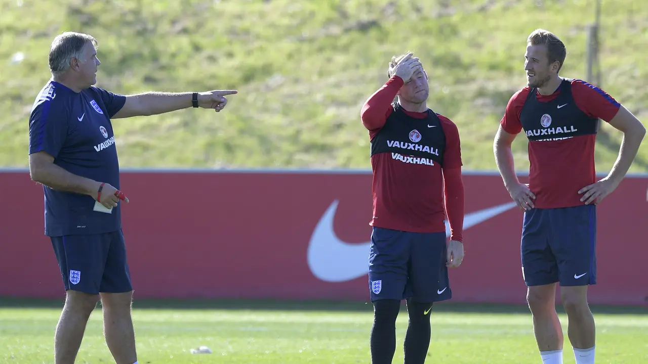 Momen Terakhir Kebersamaan Big Sam Bersama Timnas Inggris