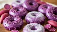 Cara Membuat Donat Ubi Ungu Empuk Tanpa Ulen Lama, Praktis dan Lezat