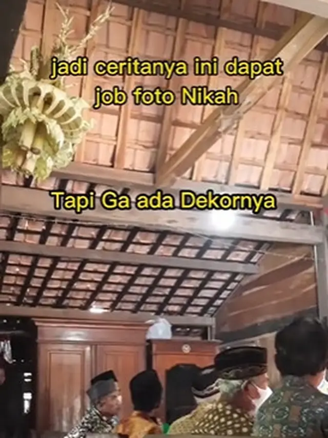 Viral Pasangan Menikah dan Foto Tanpa Dekorasi, Banjir Pujian Netizen