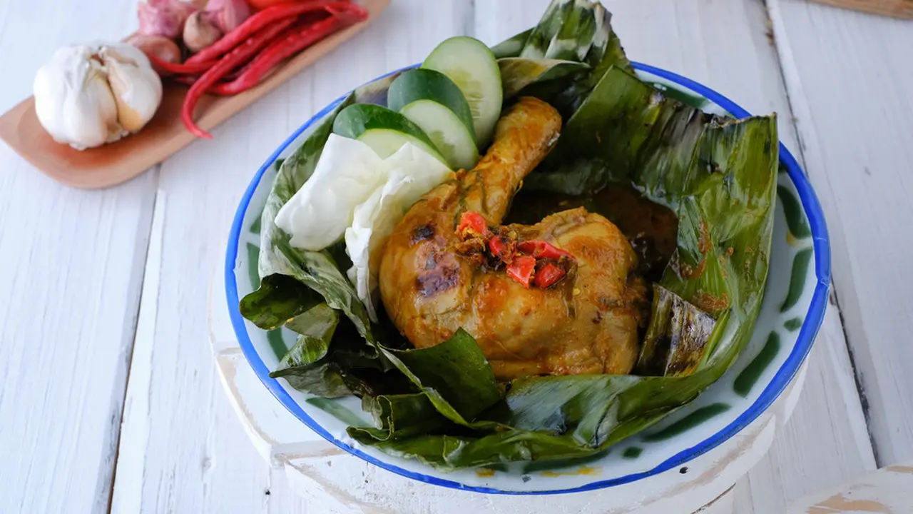 pepes ayam pedas