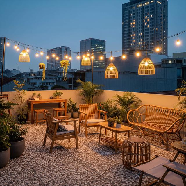 15 Inspirasi Desain Rooftop di Rumah Kecil Padat Penduduk Tapi Tetap ...