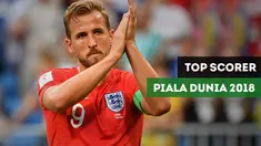 Selain trofi Piala Dunia, top scorer atau pencetak gol terbanyak juga akan menjadi sorotan. Lalu siapa sajakah top scorer dari semifinalis Piala Dunia Rusia 2018?