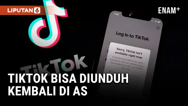 VIDEO: TikTok Akhirnya Kembali ke App Store dan Google Play Store AS