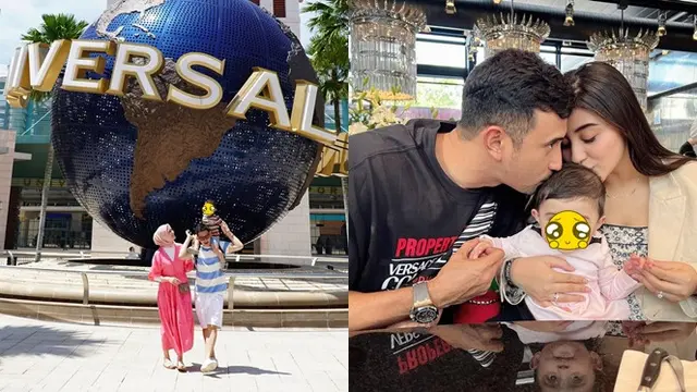 6 Potret Beda Gaya Citra Kirana dan Margin Wieheerm saat Liburan Bareng Suami