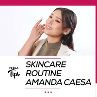 Mumpung masih muda harus rajin pakai skincare agar kesehatan kulit lebih terjaga. Amanda Caesa pun tak ragu berbagi skincare rutinnya.
