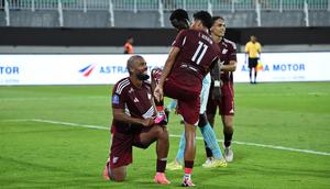 Selebrasi PSM Makassar di BRI Super League 2025/2026. (Dok. ileague.id)