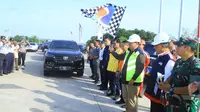 Wakil Bupati Probolinggo Timbul Prihanjoko membuka tol Gending urai kemacetan arus mudik lebaran 2023 (Istimewa)