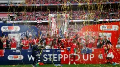 Nottingham Forest akhirnya dipastikan akan kembali berkiprah di kasta tertinggi sepak bola Inggris, Premier League. (AFP/Adrian Dennis)