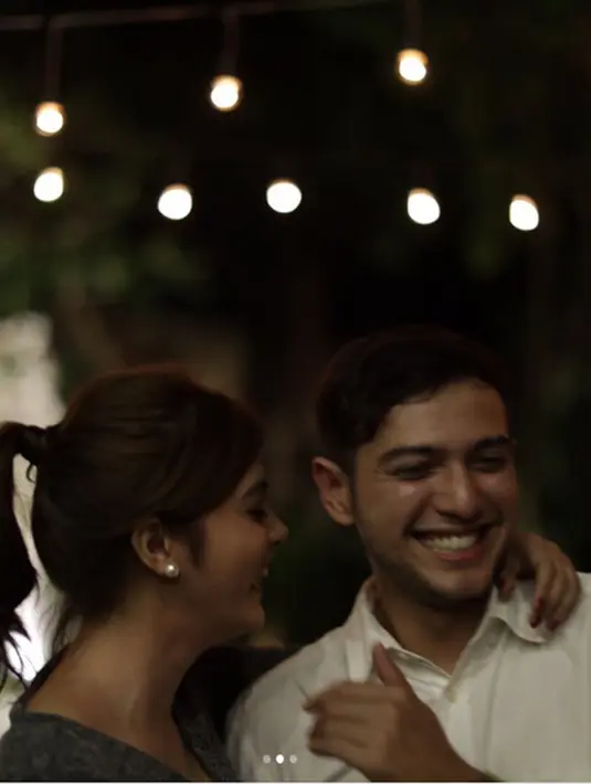 "Iya serius, Rifky lagi hafalin ijab kabul pakai bahasa Arab," sambung Biby Alraen. (Instagram/rifkybalweel)