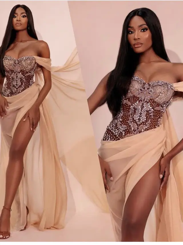 Tampilan Lalela Mswane Pemenang Miss Supranational 2022 dari Afrika Selatan, credit: @misssupranational