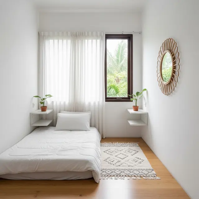 9 Ide Kamar Tidur Kecil Agar Terlihat Luas dengan Konsep Minimalis