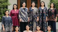 10 Rekomendasi Model Baju Batik Kombinasi Kain Polos untuk Wanita Gemuk 2025, Solusi Tampil Ramping dan Stylish