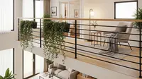 10 Model Balkon Rumah Dalam Ruangan, Inspirasi Hunian Mungil Modern 2026