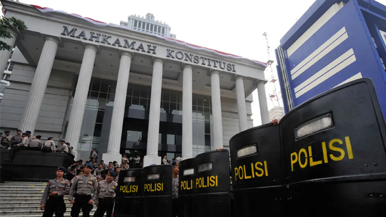 Suasana MK Jelang Putusan PHPU Pilpres 2014