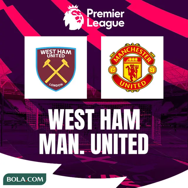 Premier League - West Ham United Vs Manchester United