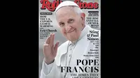 `Superpope` Paus Fransiskus Jadi Cover Majalah Rolling Stone