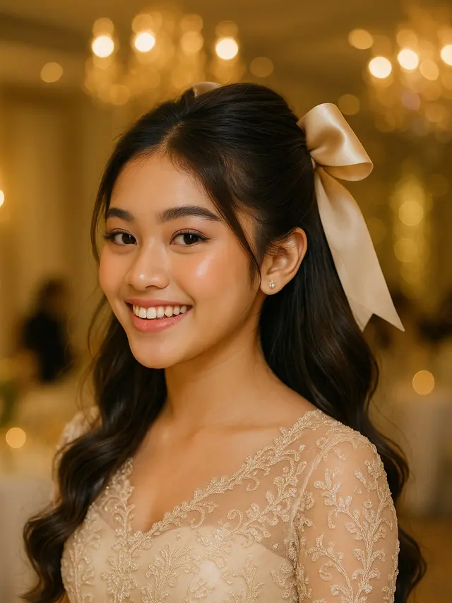 Gaya Rambut Remaja untuk Acara Perpisahan Sekolah