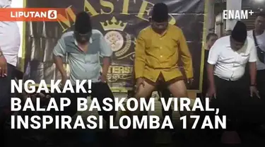 Jelang HUT Kemerdekaan RI ke 78, masyarakat menggelar beragam lomba di lingkungan. Beberapa diantaranya menciptakan jenis lomba baru. Salah satunya lomba balap baskom yang viral berikut ini.