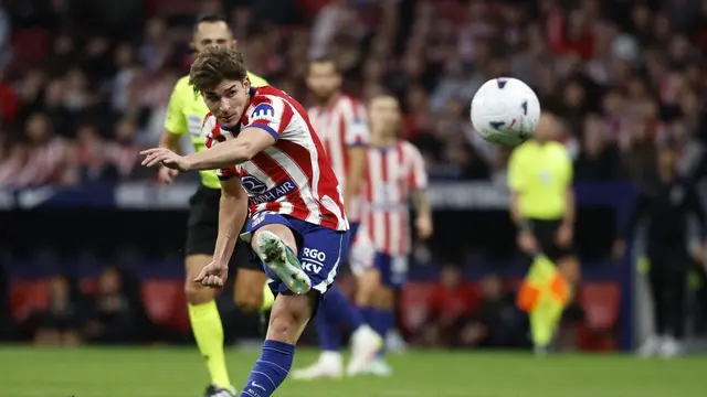 Penyerang Atletico Madrid, Julian Alvarez