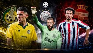 Kiri ke kanan: Justin Hubner, Maarten Paes, dan Nathan Tjoe-A-On, tiga pemain Timnas Indonesia yang merumput di Liga Belanda. (Chatgpt/Bola.com)